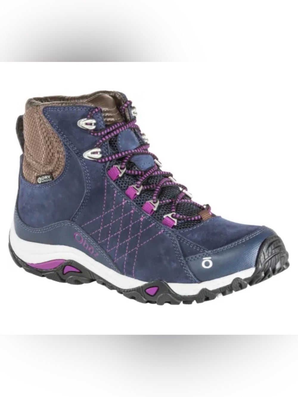 Women's Navy & Purple Winter Hiking Boot - Oboz